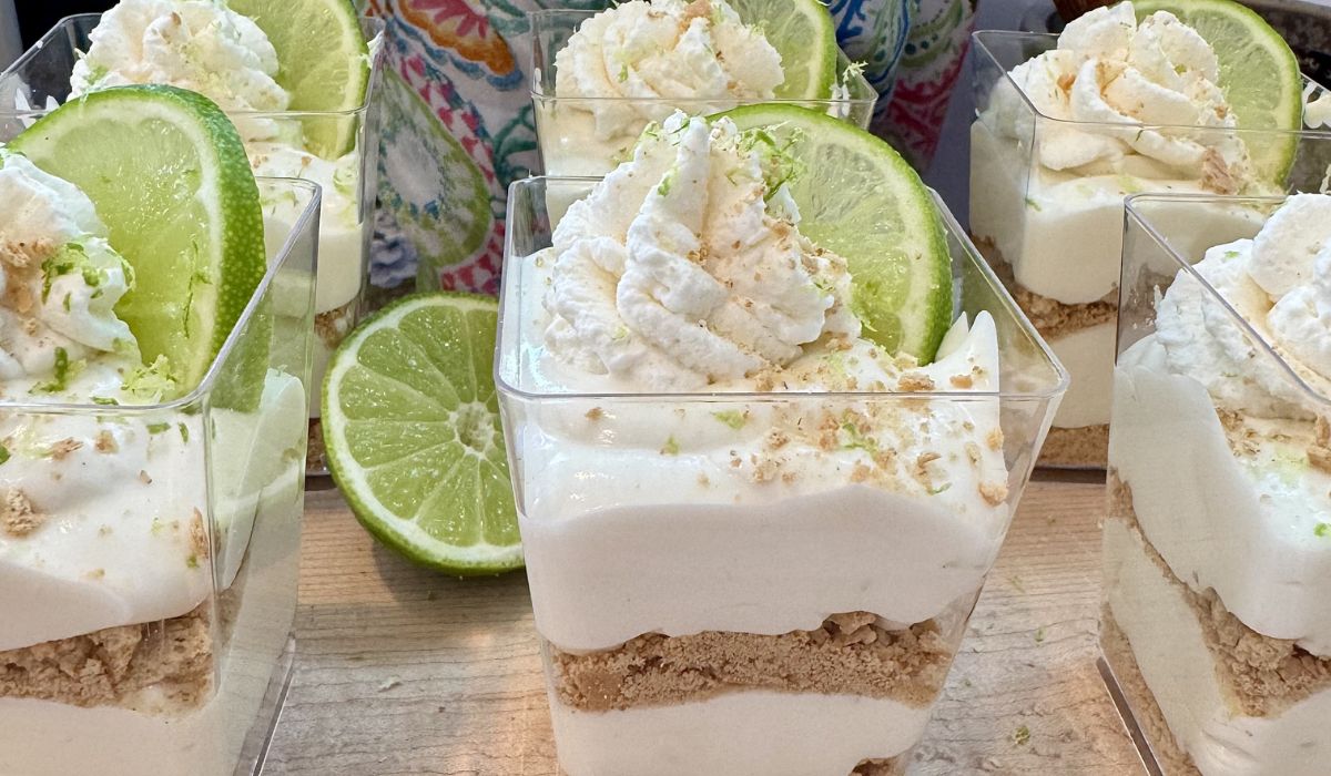 No Bake Key Lime Pie Cups - Meals With Maria
